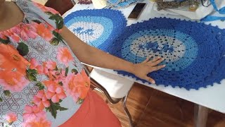 vlog jogo de banheiro de crochê em menos de 6 horas 🫢😳crochet artesanato crochê [upl. by Ecirtel]