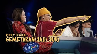 RFASVLOG RIZKY FEBIAN GEMETERAN JADI JURI INDONESIAN IDOL JUNIOR 2018 [upl. by Shaylynn921]