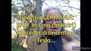 Tragedia GERMANIA BASF in Cina conseguenze militari Mercedes disincentiva Tesla [upl. by Aseefan302]