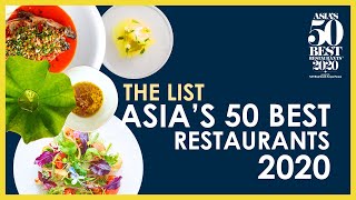 A Guide To Asias 50 Best Restaurants 2020 [upl. by Aiynat981]