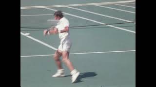 1971 Tennis Finals RosewallDrysdale [upl. by Anrapa]