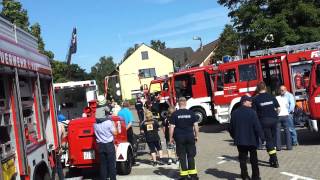 Einsatz wärend des Tags der offenen Tür der Feuerwehr VerdenAller [upl. by Lael172]