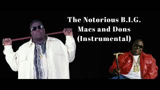 The Notorious BIG  Macs and Dons instrumental [upl. by Pol]