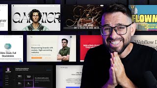 Reacting to 21 Design Portfolios in 22 Minutes [upl. by Anavahs92]