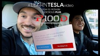 Activate LUDICROUS   Tesla Model X P100D  Sh Cops [upl. by Ileak]