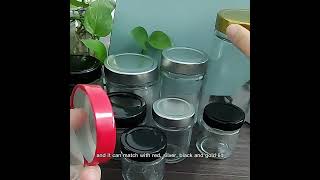 Supply 500g 380ml Square Glass Honey Bottle jar Storage Jam Sauce Canned Glass Jar For Pickle With M [upl. by Eedyah]