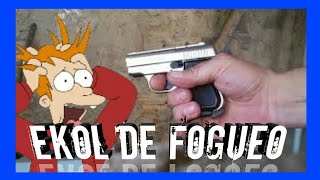 🔫PISTOLA DE Fogueo 8MM EKOL TUNA MIRA COMO SUENA💥 [upl. by Amena]