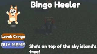 How to get BINGO HEELER in FIND THE MEMES Roblox [upl. by Ihpen]