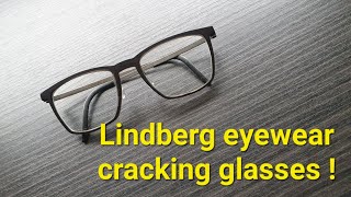 Lindberg bril kraakt  Lindberg eyewear cracking glasses [upl. by Fitalludba702]