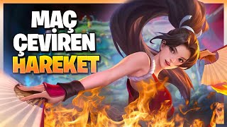 TAM BİTTİ DERKEN HAYAT KURTARAN O HAREKET😈  MASHA  Mobile Legends [upl. by Burman]