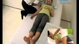 Bed Positioning for Patient with Rightsided Weakness in Supine [upl. by Nnyleahs516]