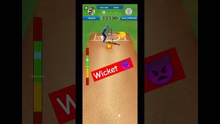 How to wicket hit balls💥 cricketleague [upl. by Atnahsa696]