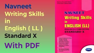 Class 10th English Writing Skills Navneet book with PDF studymakers [upl. by Kile]