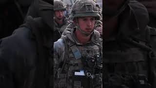 The US and British Military at the Kabul Airport 🇬🇧🇺🇲 shorts military [upl. by Anihc]