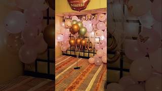 Birthday Decoration Ideas  Decoration under 500 shorts ideas ytshots ideas decoration ytfeed [upl. by Damas]