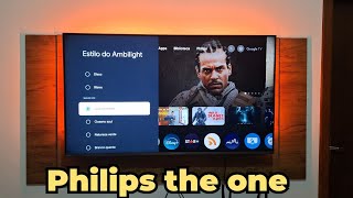 AMBILIGHT TV PHILIPS THE ONE [upl. by Aneles]