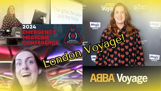 BUSY London day  ABBA VOYAGE and Speaking at Kings College Conference [upl. by Ahsatel]