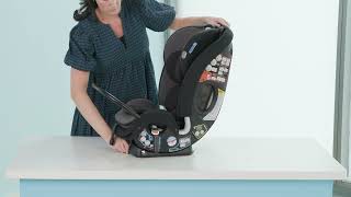 How to install your Graco® SlimFit3™ LX 3in1 Car Seat FT ARB rear facing using UAS [upl. by Nasaj]