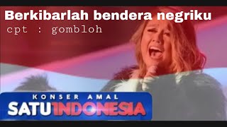 Berkibarlah bendera negriku  agnez mo lirik amplagu [upl. by Ot159]