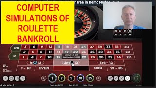 COMPUTER SIMULATIONS of Roulette Betting Systems with High Up to 99 Win Rates [upl. by Ongun]