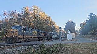 CSX M422 passing through North Ashland [upl. by Marashio]