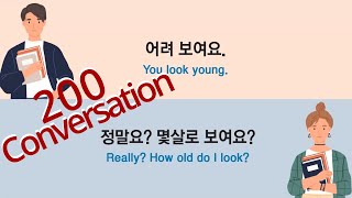 Learn Korean through story Most Essential Korean Conversation in daily life  Level 1 audiobook [upl. by Cirdor]