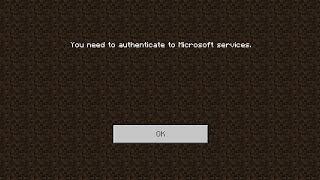 Minecraft you need to authenticate to Microsoft services fix [upl. by Ace]