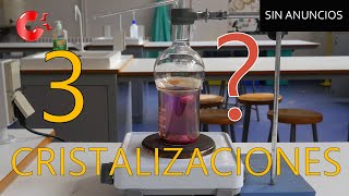 CRISTALIZACIÓN RÁPIDA DE VARIAS SUSTANCIAS PURAS ⚗️🧪 [upl. by Ahsekan580]