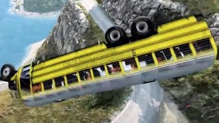 High Speed Traffic Car Crashes 214 BeamNG Drive CrashBoomPunk [upl. by Kilam]