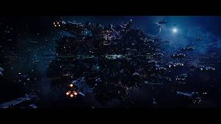 The Alpha Intergalactic Space Station  Valerian and the City of a Thousand Planets in Hindi [upl. by Anitroc]