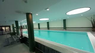 Steigenberger Frankfurt Airport Hotel  Wellness Bereich Pool Fitness Sauna Relax [upl. by Tobiah]