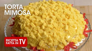 TORTA MIMOSA di Benedetta Rossi  Ricetta TV Fatto in Casa per Voi [upl. by Aeneus129]