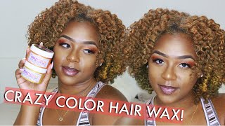 Another Crazy Color Hair Wax Video Answering Your Questions [upl. by Eetnod]