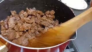 JOKOYS AND BITOYS PILIPINO BEEF ADOBO Good for 4 Adults  10 for 2 Lbs Yummy [upl. by Maris]