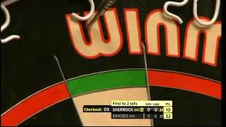 Darts Ladies World Championship 2014 Quarter Finals Sherrock vs Erades [upl. by Divod50]