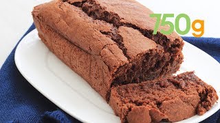 Recette du cake vegan banane et chocolat  750g [upl. by Ahsonek141]