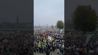 NRW bleib sozial  Demonstration gegen die Sparmassnahmen von NRW Minister Wüst im Sozialen [upl. by Ecinaj142]