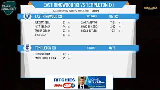 East Ringwood 1XI v Templeton 1XI [upl. by Mila]