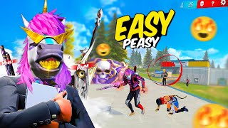 Easy Peasy Op Solo Vs Squad Gameplay with Awm amp Shotgun 🔥 Free Fire Max [upl. by Soane]