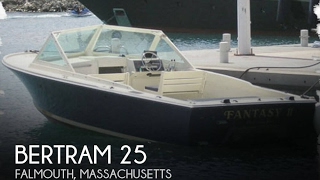 UNAVAILABLE Used 1967 Bertram 25 in Falmouth Massachusetts [upl. by Esirehc261]