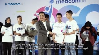 Kemeriahan Malam Penganugerahan Online Scholarship Competition MedcomID 2018 [upl. by Kere]