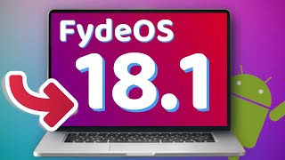 Install Fyde OS 181 with Playstore Latest Released in 2024 [upl. by Osy]