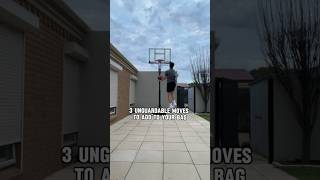 3 unguardable moves to add to your bag 🎒 basketball hoops [upl. by Hubie]