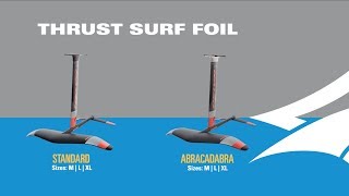 2019 NAISH THRUST SURF FOIL [upl. by Aisatsanna151]