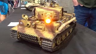 Spektakuläre RCPanzer in Aktion  Modell Hobby Spiel Leipzig 2024 [upl. by Yaker749]