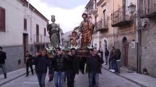 Processione San Giuseppe 2015 Militello Rosmarino [upl. by Mehta253]