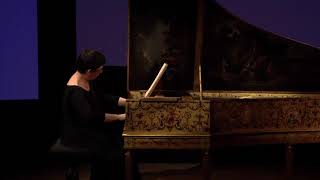 Bach French Suite No 2 BWV 813 C minor Blandine Rannou harpsichord [upl. by Finstad68]