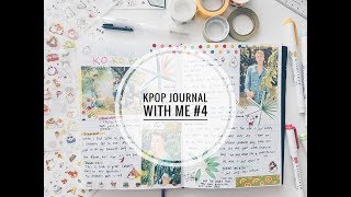 Kpop Journal with me 4  KOKOBOP Spread [upl. by Neysa]