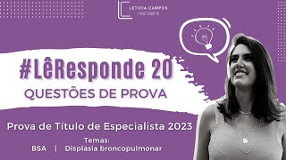 LêResponde 20 questões da Prova de Título de Especialista em Fisioterapia 2023 [upl. by Ssitnerp]