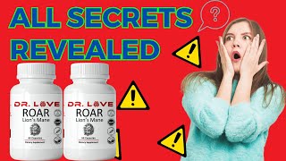 ROAR LION´S MANE 🚨SECRETS REVEALED🚨 ROAR LION´S MANE REVIEWS  DR LOVE´S ROAR MANE  LION´S MANE [upl. by Ennybor]